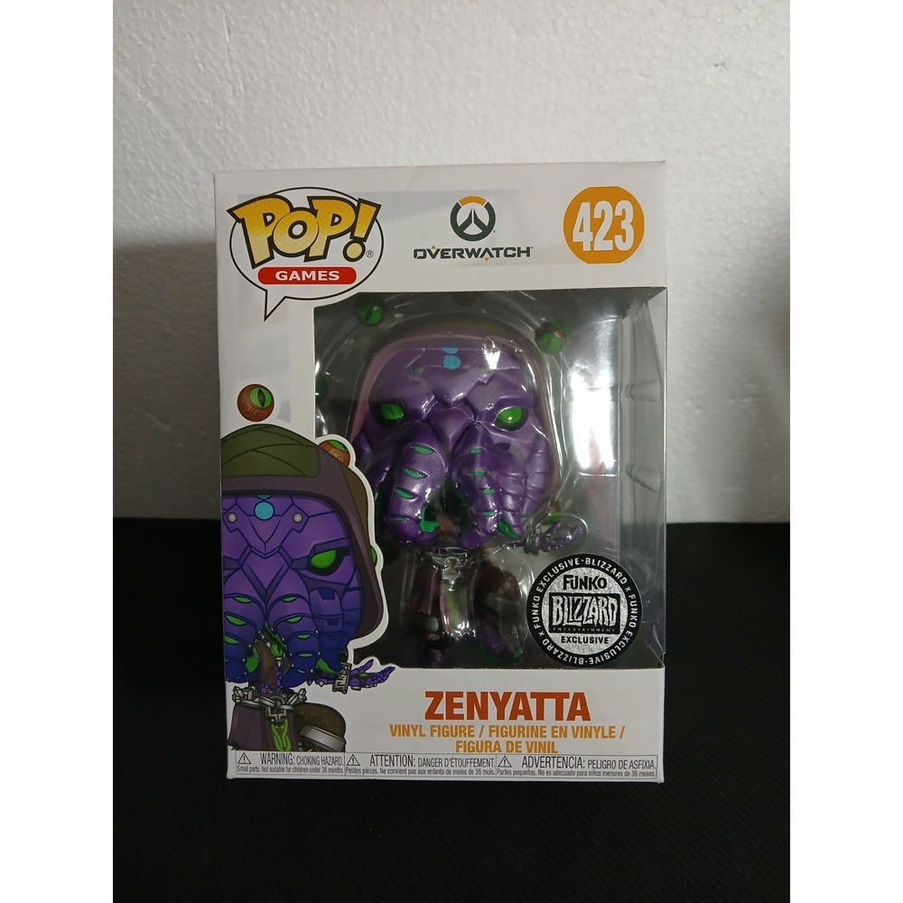Funko Pop! Overwatch - Zenyatta - (Blizzard Games Exclusive) #423